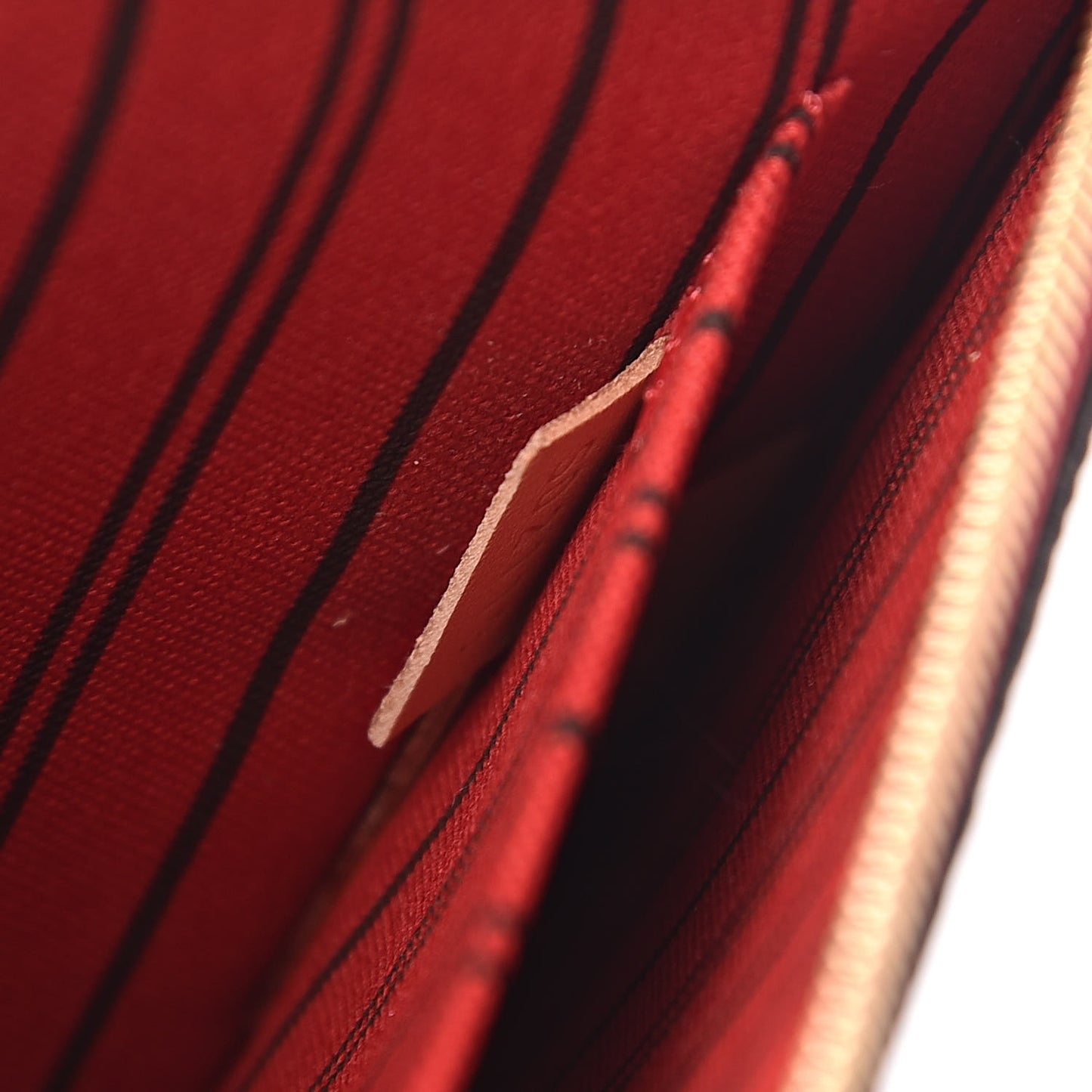 Monogram Neverfull MM GM Pochette Cherry