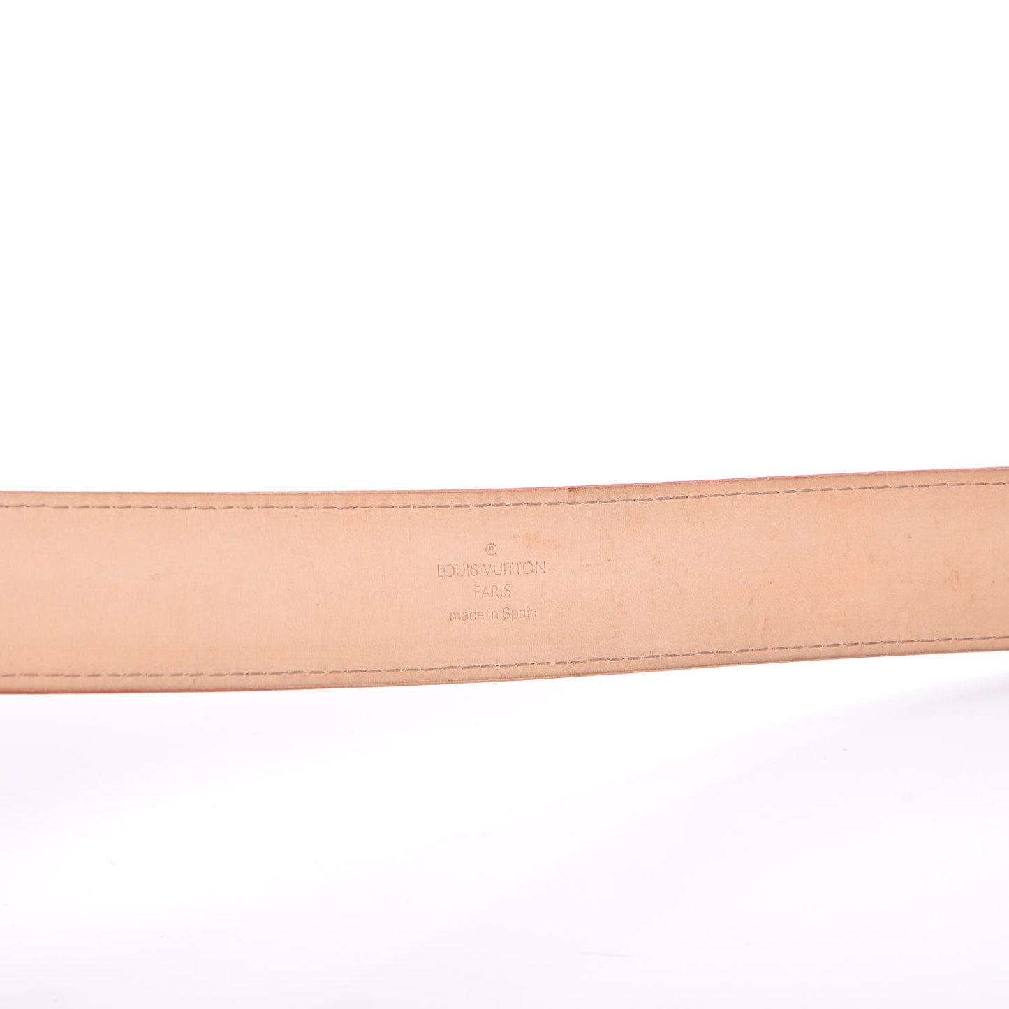 Monogram Watercolor Aquarelle Belt 85 34 White