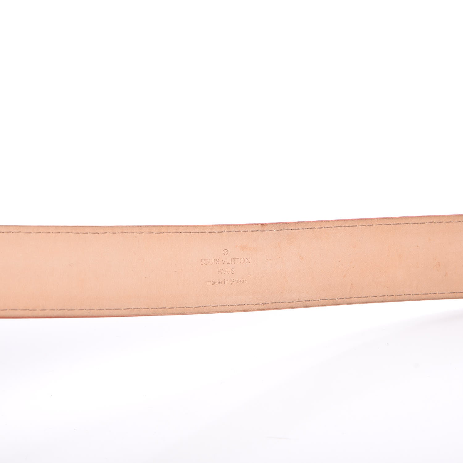 Louis Vuitton Monogram Watercolor Aquarelle Belt 85 34 White 4 of 11