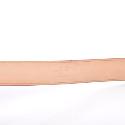 Louis Vuitton Monogram Watercolor Aquarelle Belt 85 34 White 4 of 11