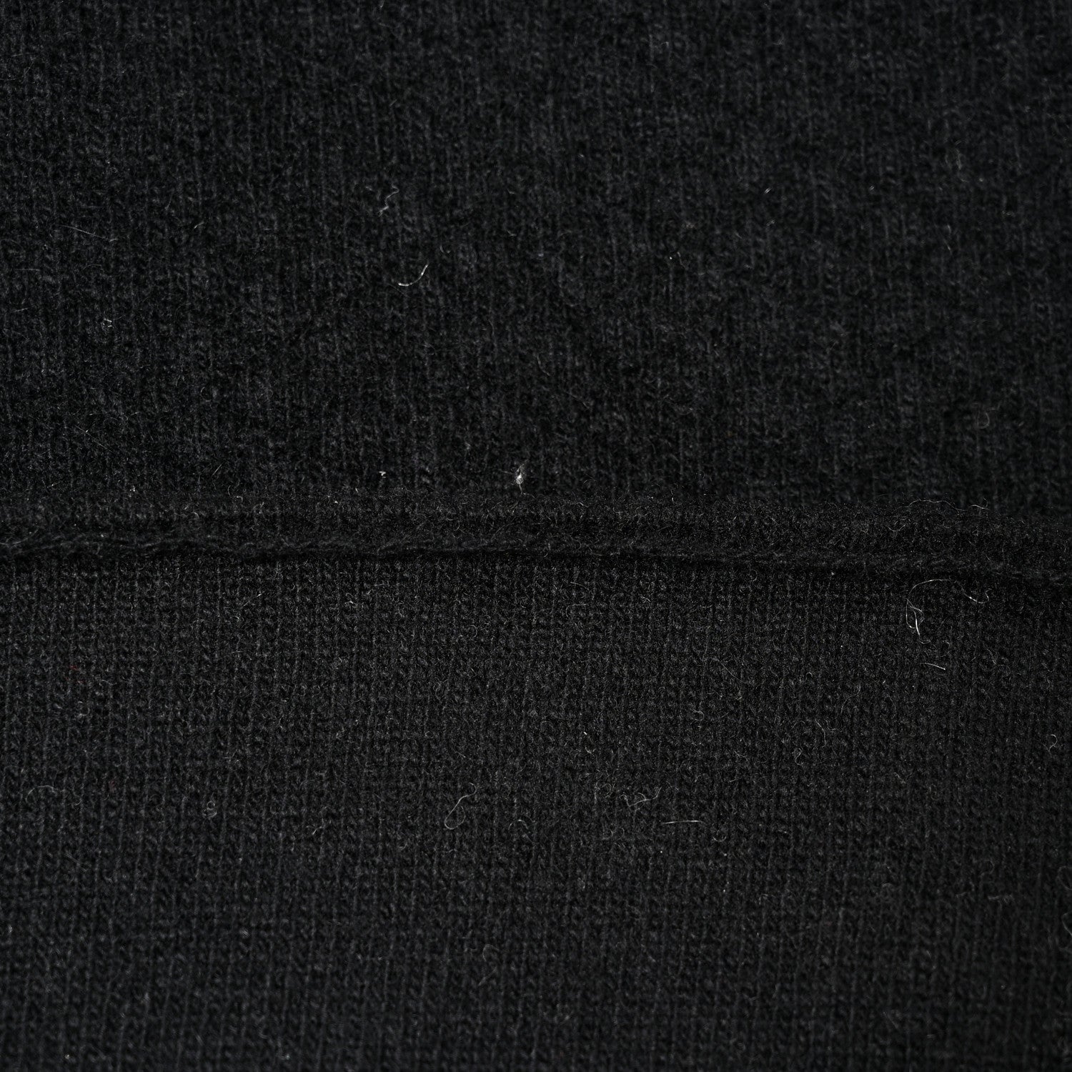 Chanel Wool Cashmere CC Logo Scarf Black 5 of 5