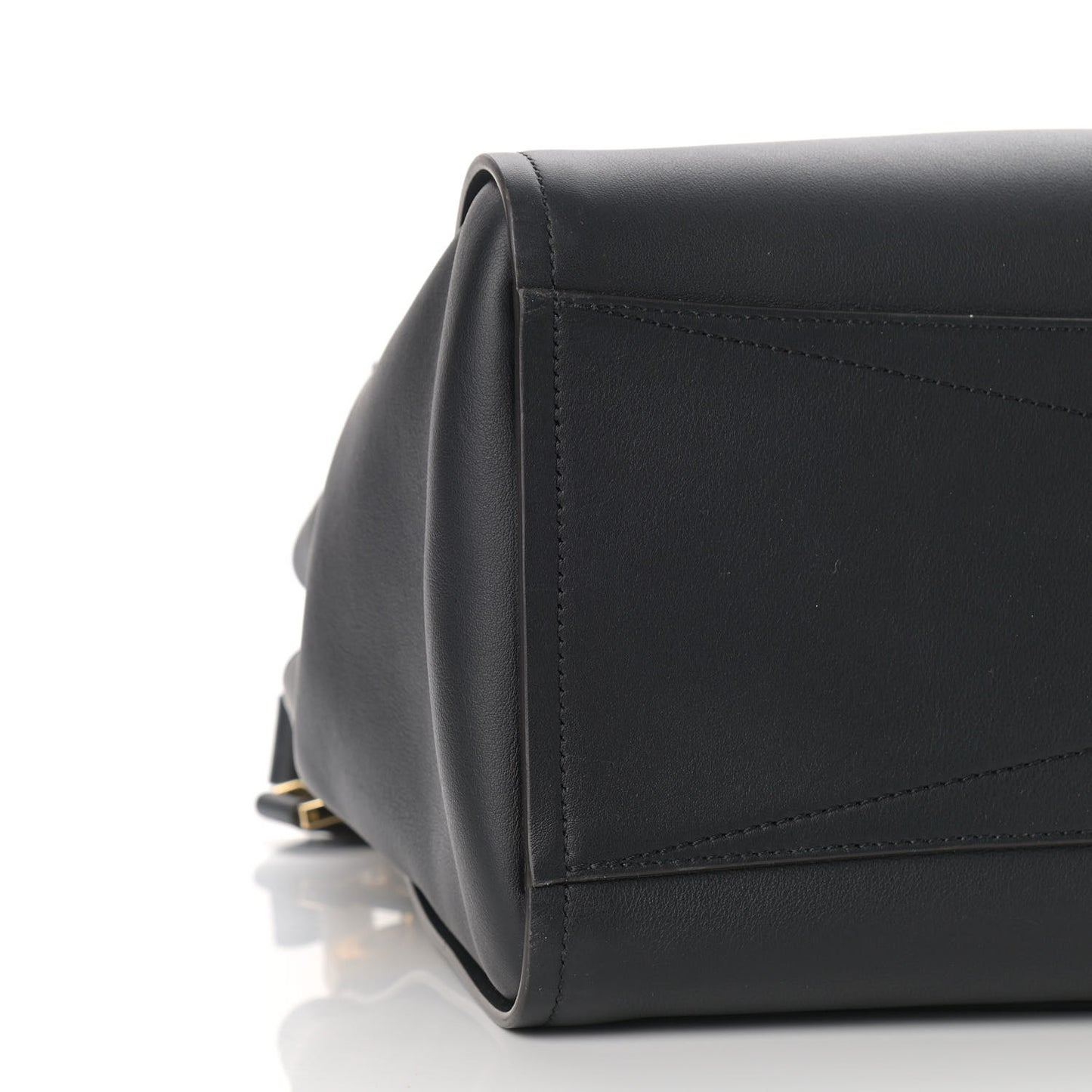 Calfskin Medium Mystic Shoulder Bag Black