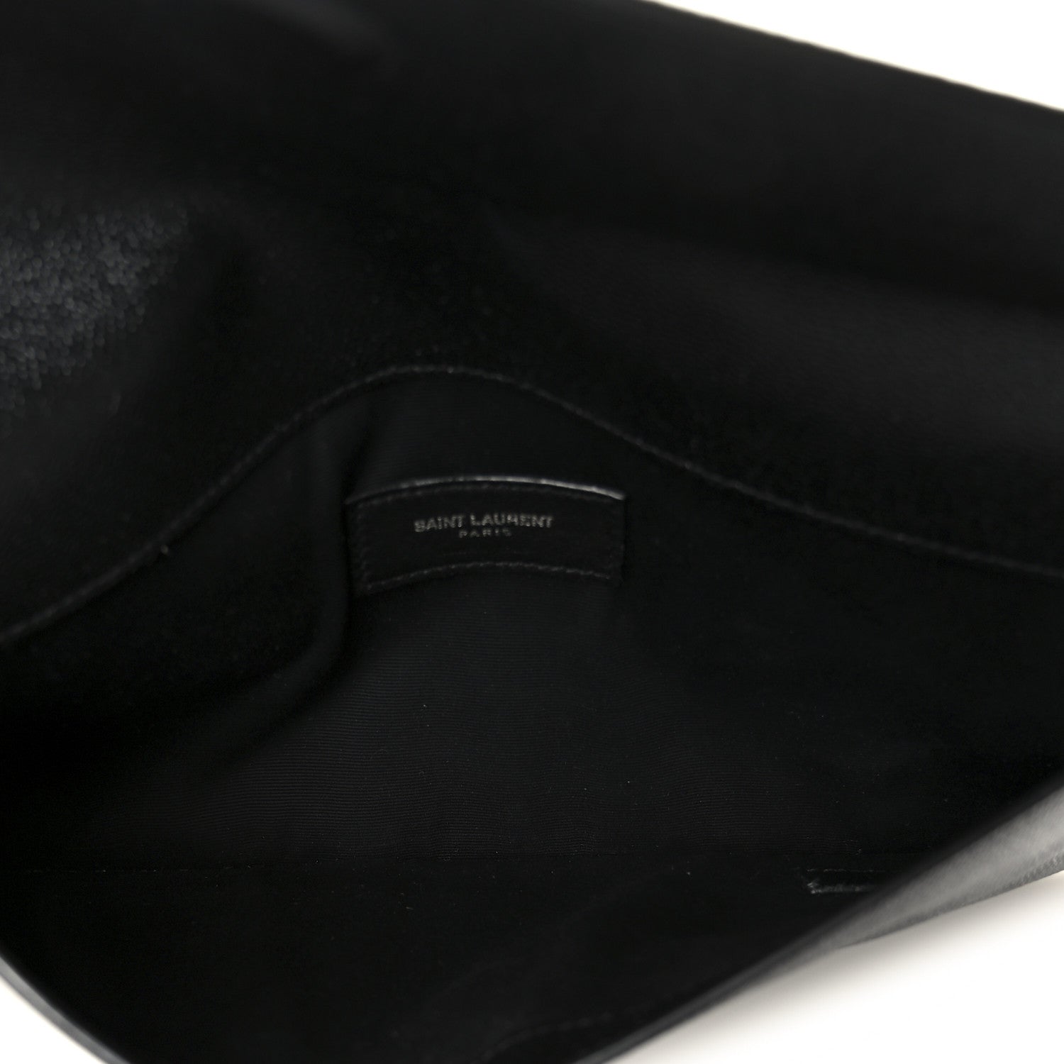Saint Laurent Grain De Poudre Uptown Pouch Black 5 of 8