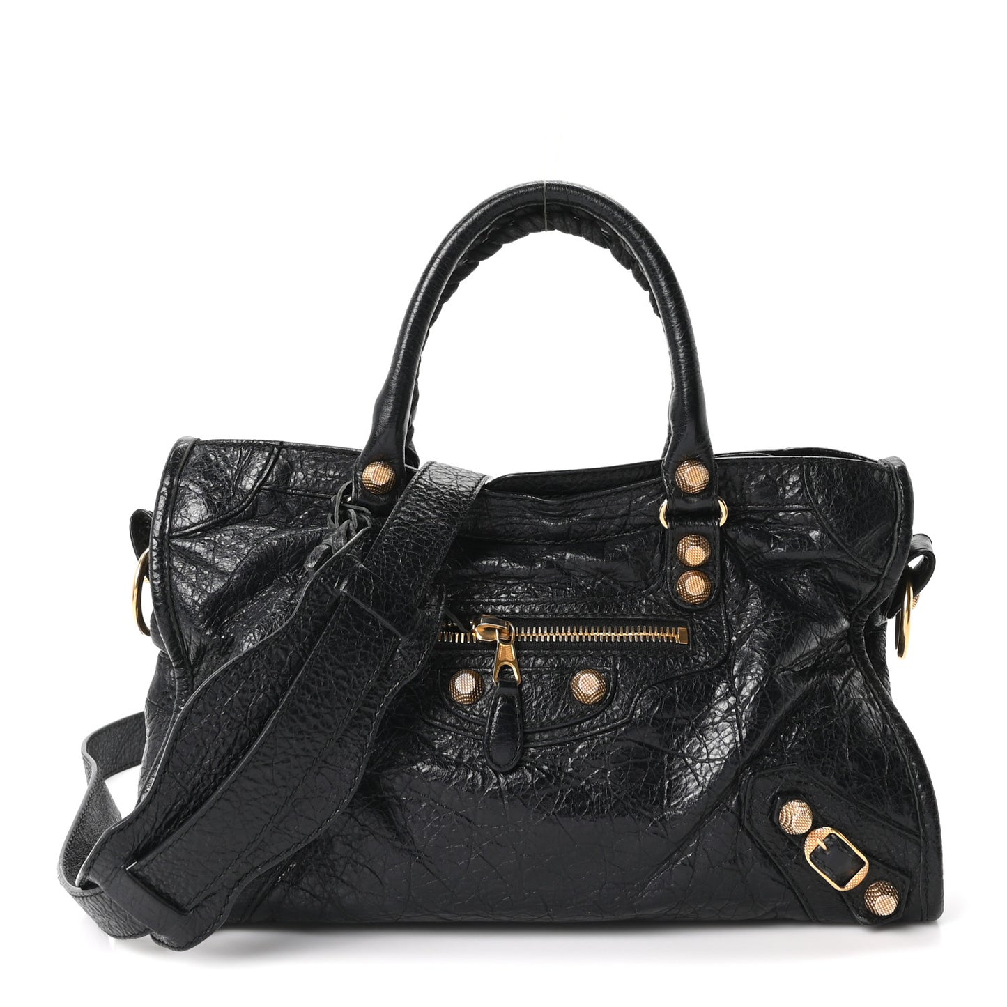 Agneau Giant 12 Gold Hardware S City Black
