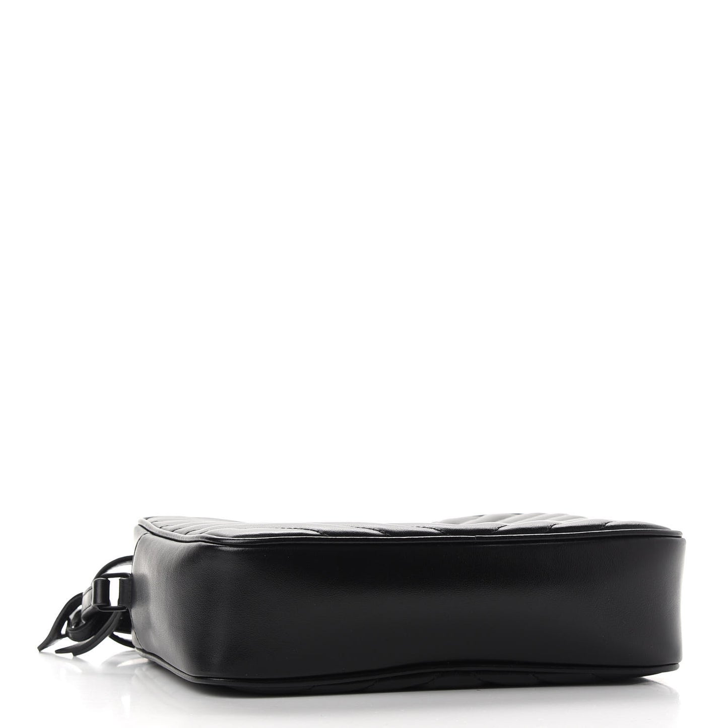 Calfskin Matelasse Monogram Lou Camera Bag Black