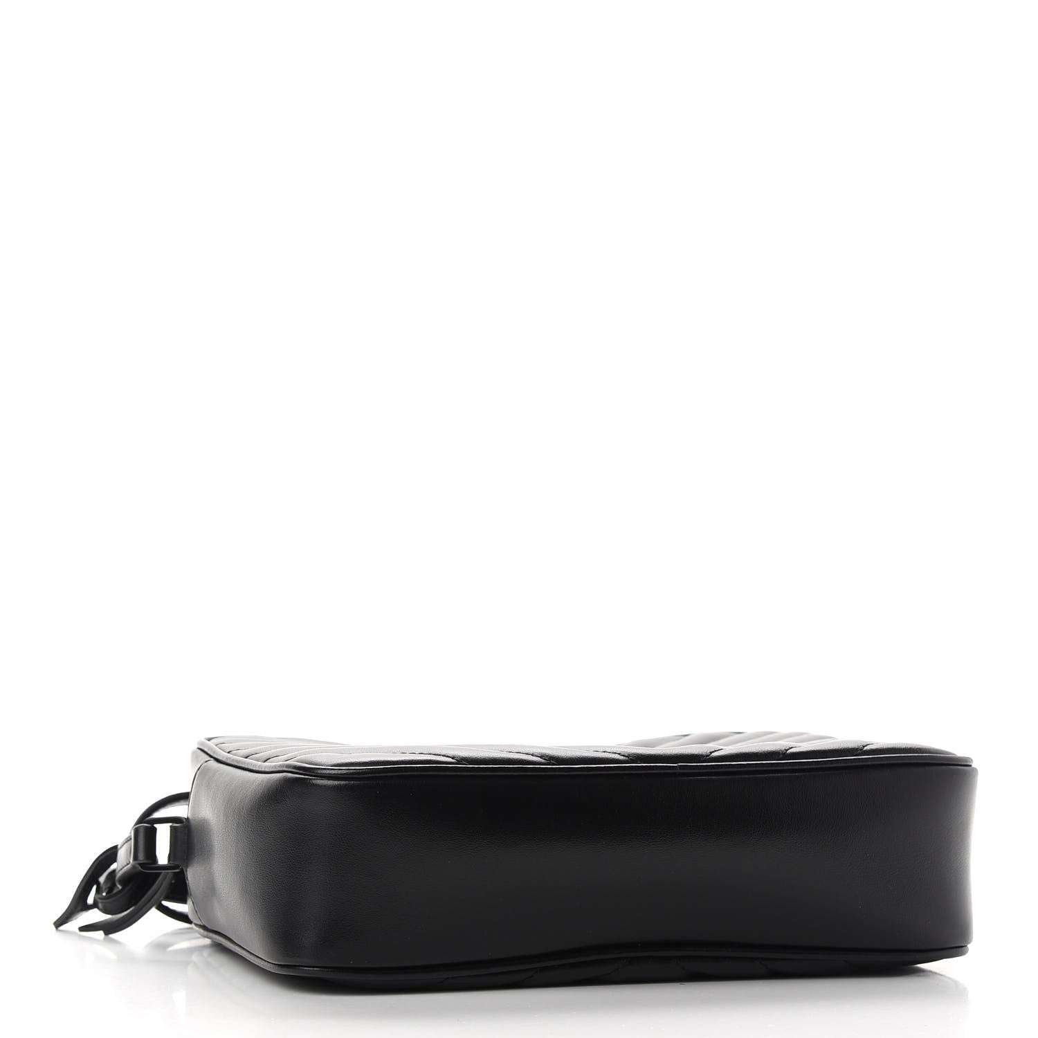 Saint Laurent Calfskin Matelasse Monogram Lou Camera Bag Black 4 of 11
