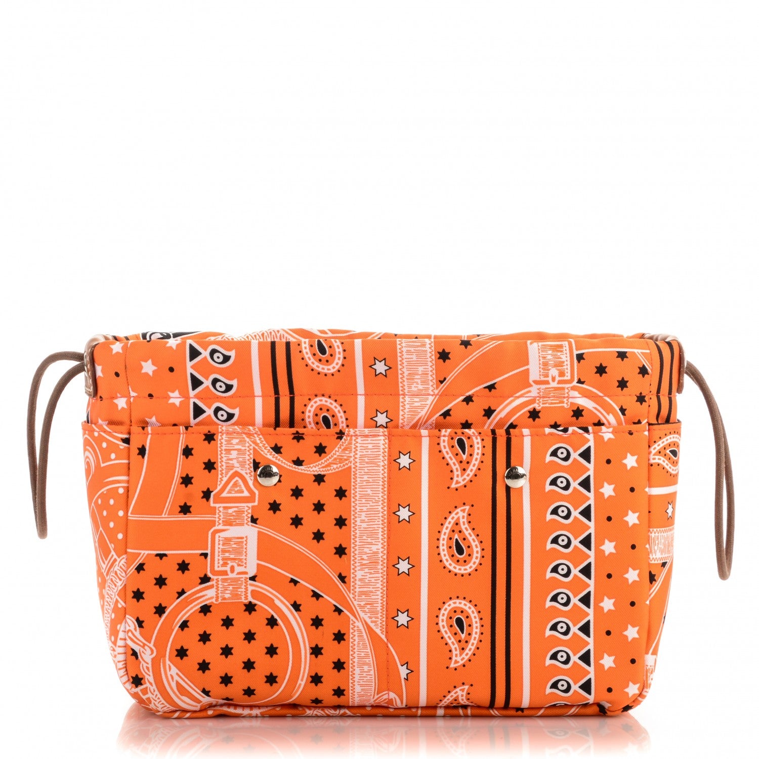 Hermes Barenia Silk Eperons d'Or Fourbi 20 PM Pouch Orange Fauve 1 of 7