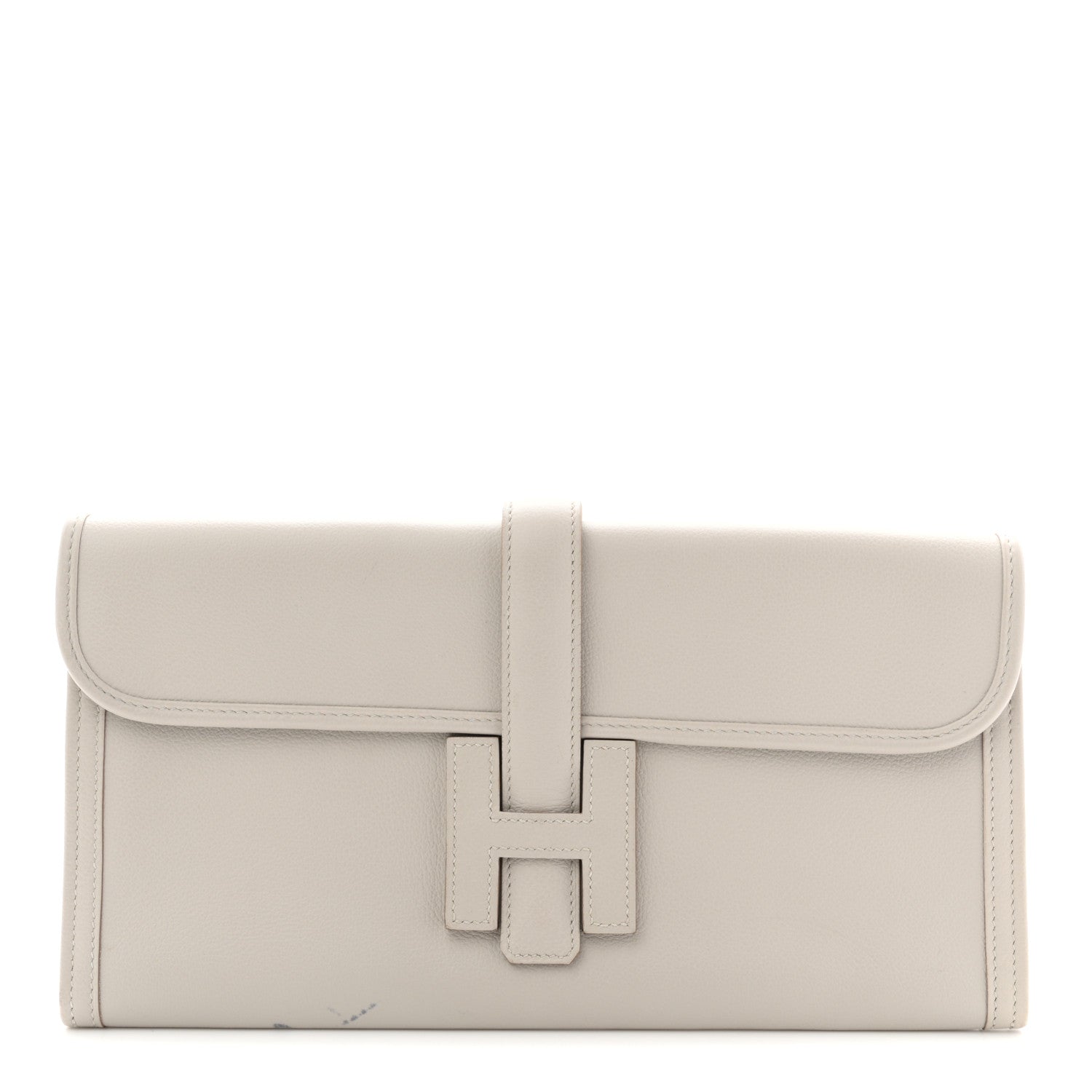 Hermes Swift Jige Elan 29 Clutch Craie 1 of 8