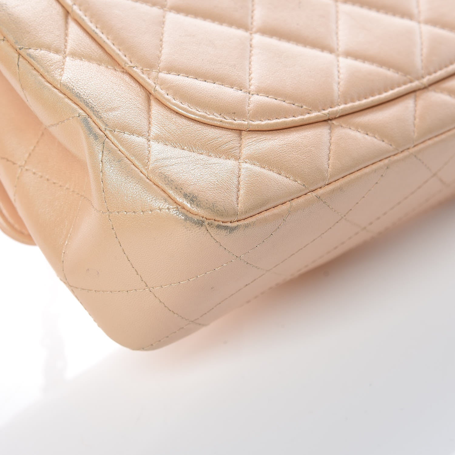 Chanel Lambskin Quilted Extra Mini Flap Light Beige 13 of 27