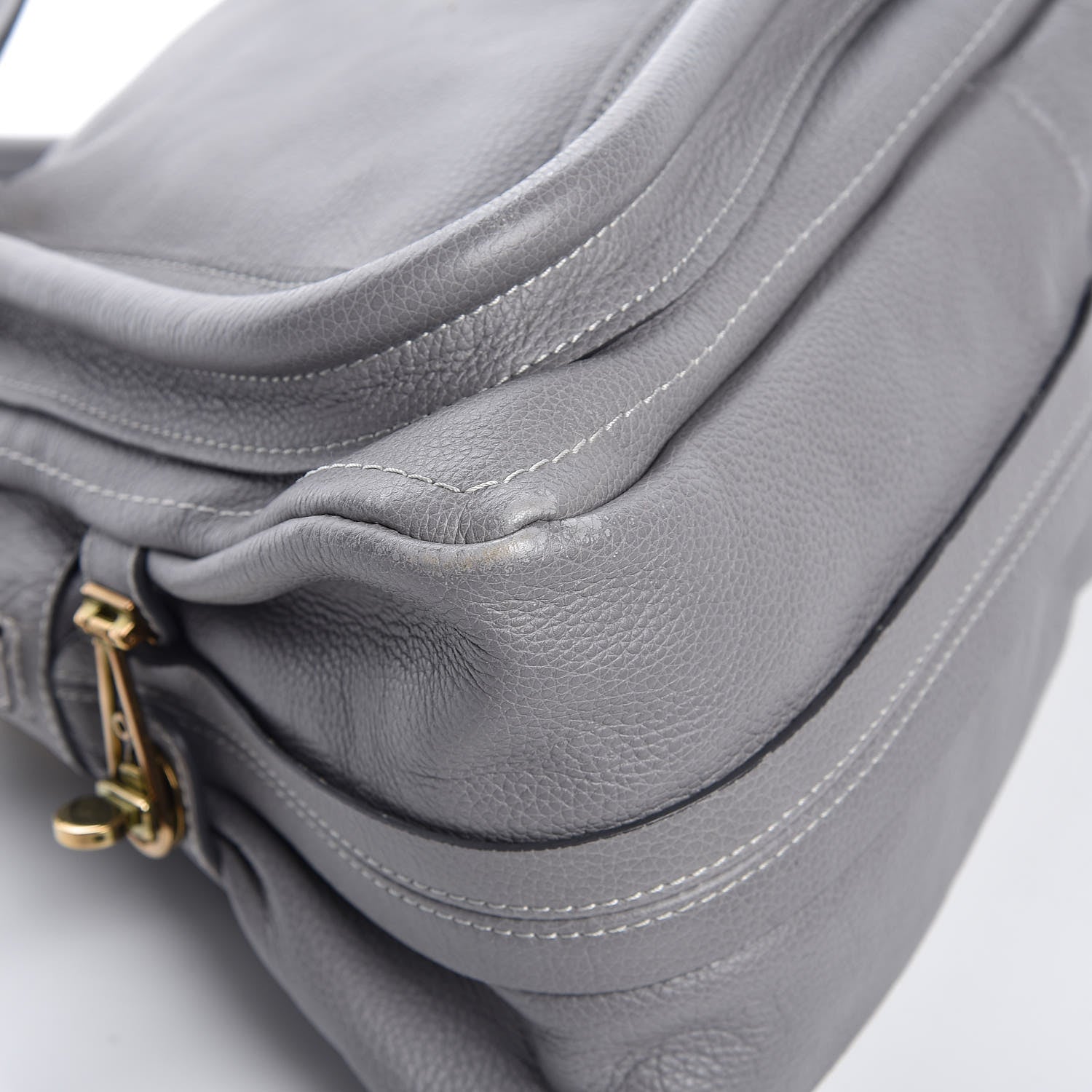 Chloe Calfskin Medium Paraty Cashmere Grey 11 of 12