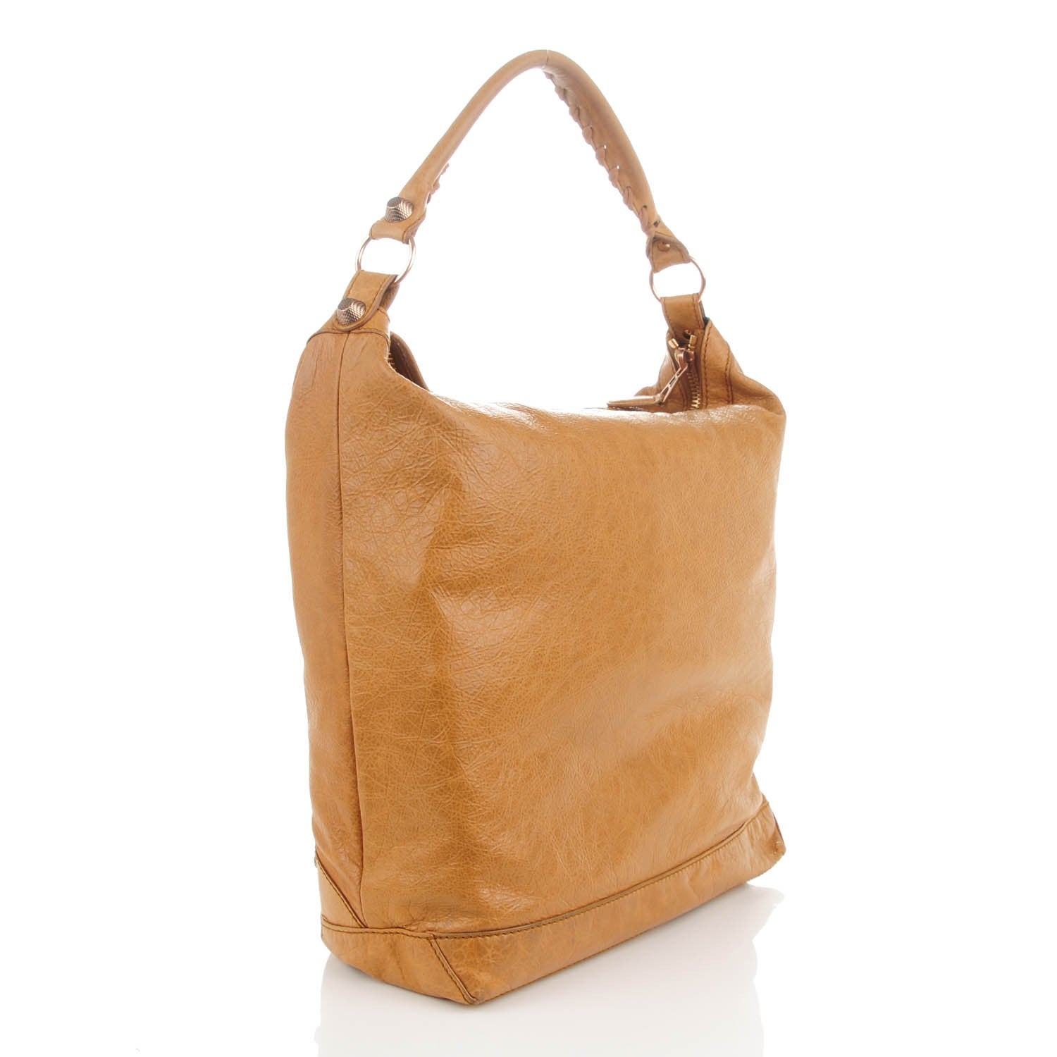 Balenciaga Agneau Giant 12 Rose Gold Hardware Day Hobo Cumin 3 of 8