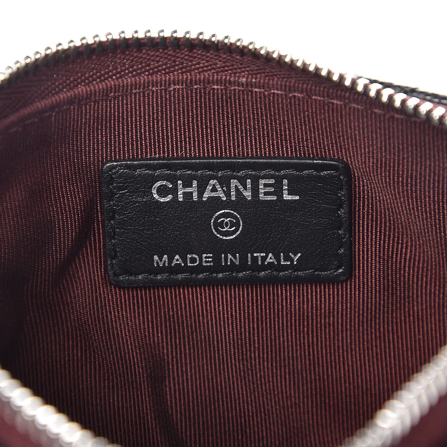 Chanel Caviar Quilted Small Cosmetic Case Black 6 of 8