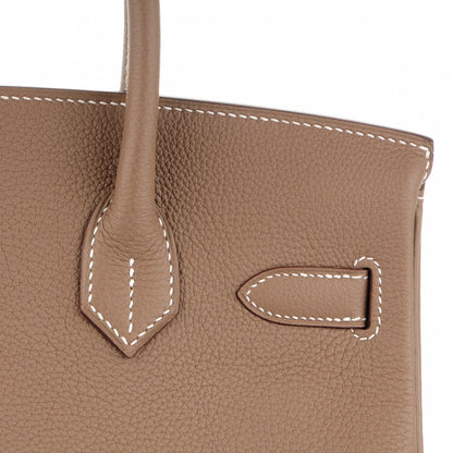 Hermes Togo Birkin 30 Etoupe 24 of 26