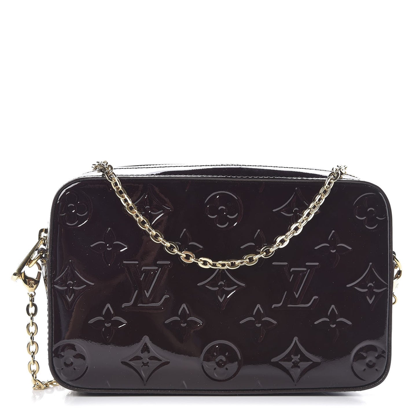 Vernis Camera Pouch Amarante