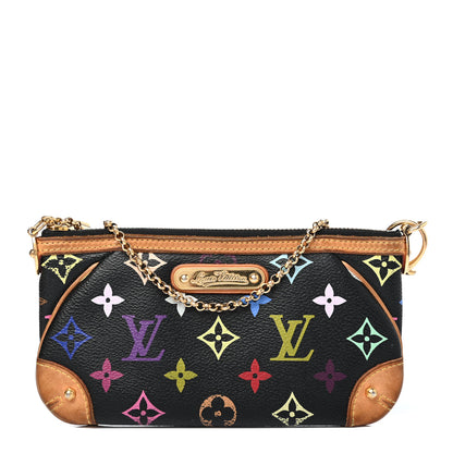 Louis Vuitton Monogram Multicolor Pochette Milla MM Black 1 of 4