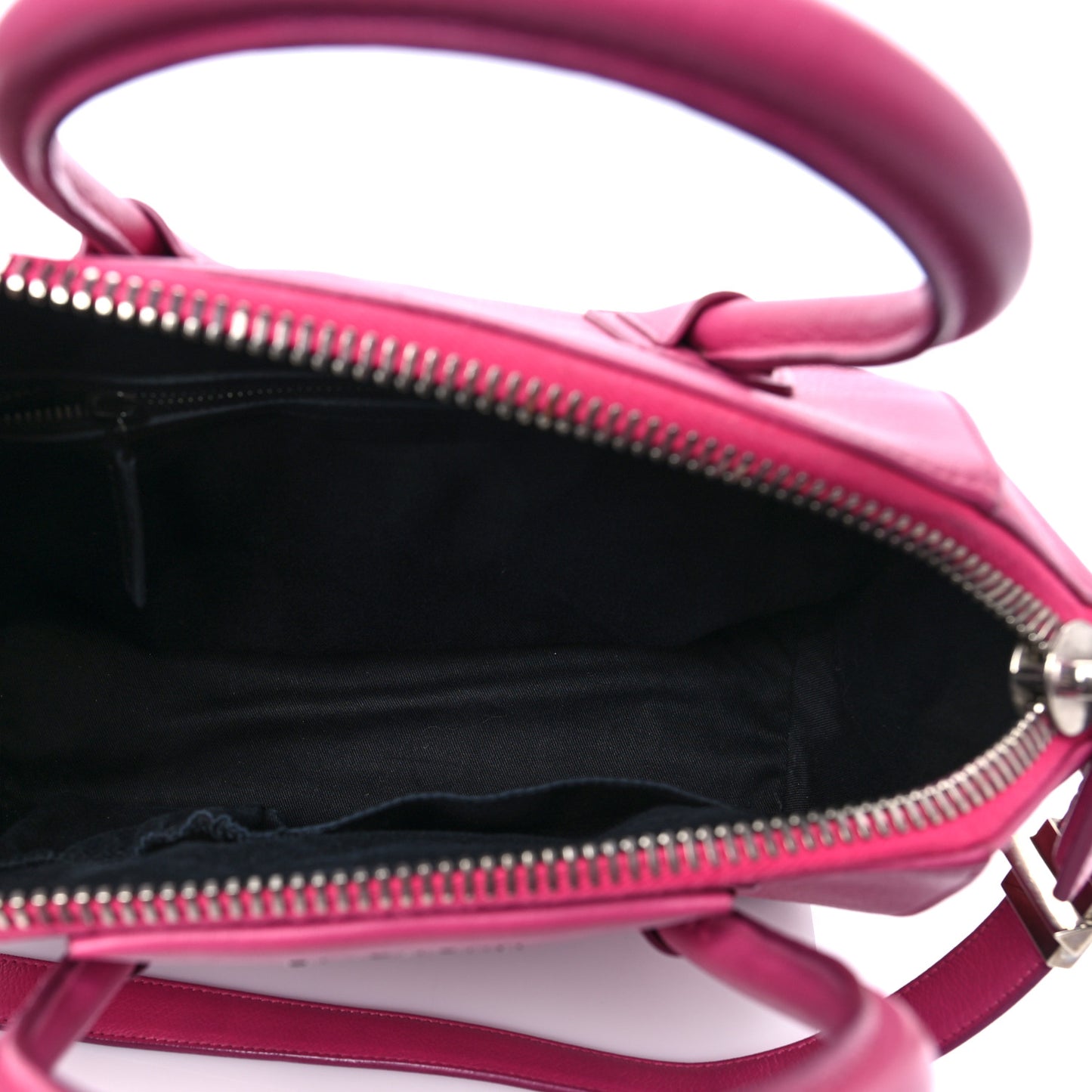 Sugar Goatskin Small Antigona Fuchsia