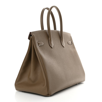 Hermes Epsom Birkin 35 Etoupe 3 of 11