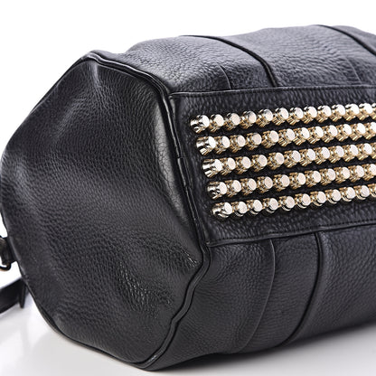 Alexander Wang Pebbled Lambskin Rocco Black Silver Hardware 8 of 9