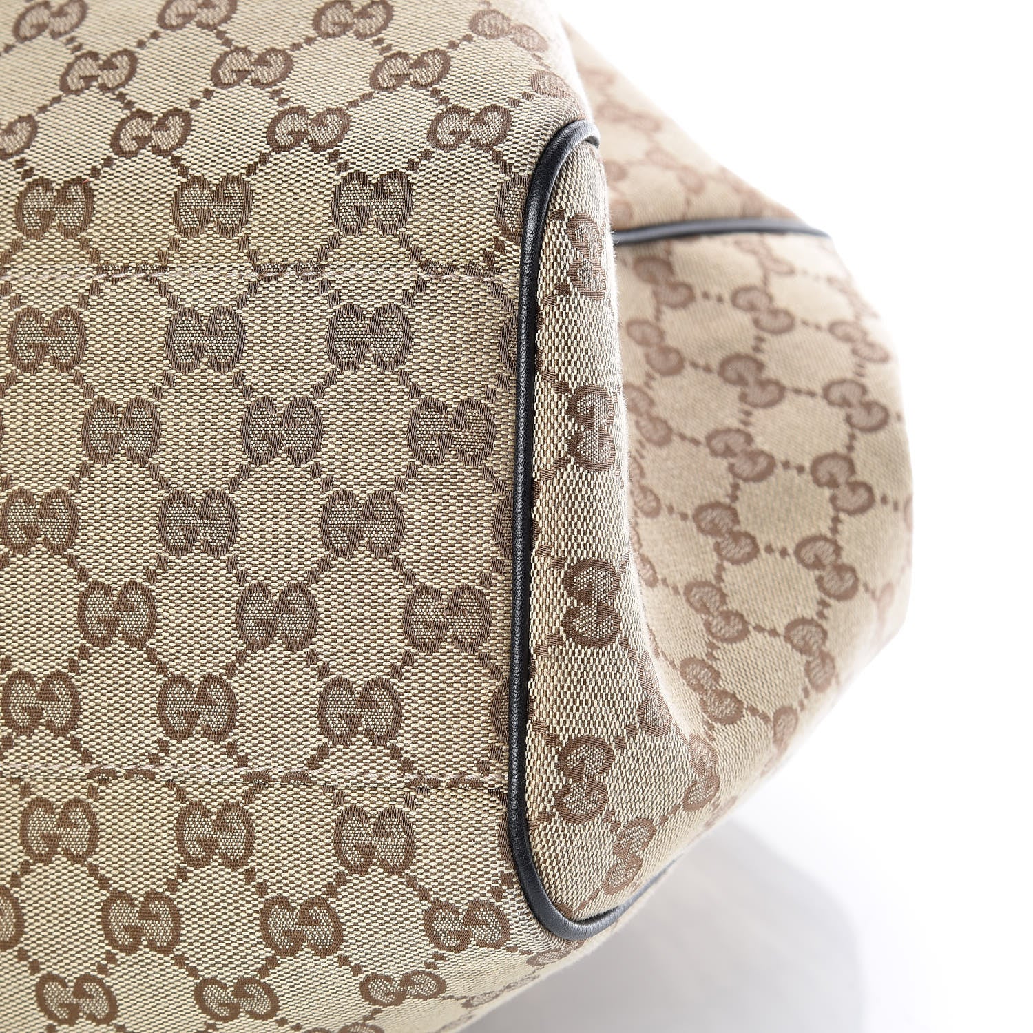 Gucci Monogram Large Sukey Tote Beige Ebony Black 6 of 9