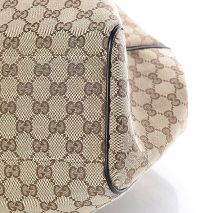 Gucci Monogram Large Sukey Tote Beige Ebony Black 6 of 9