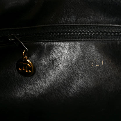 Chanel Caviar Large CC Shoulder Bag Black 6 of 9