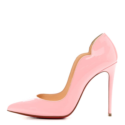 Christian Louboutin Patent Hot Chick 100 Pumps 37 Eglantine 1 of 12