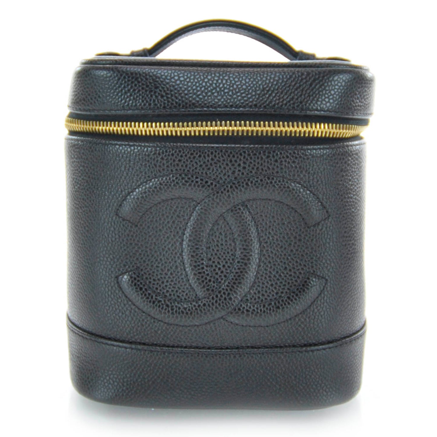 Caviar Cosmetic Vanity Bag Black