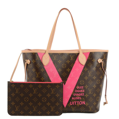 Louis Vuitton Monogram V Neverfull MM Grenade 1 of 9
