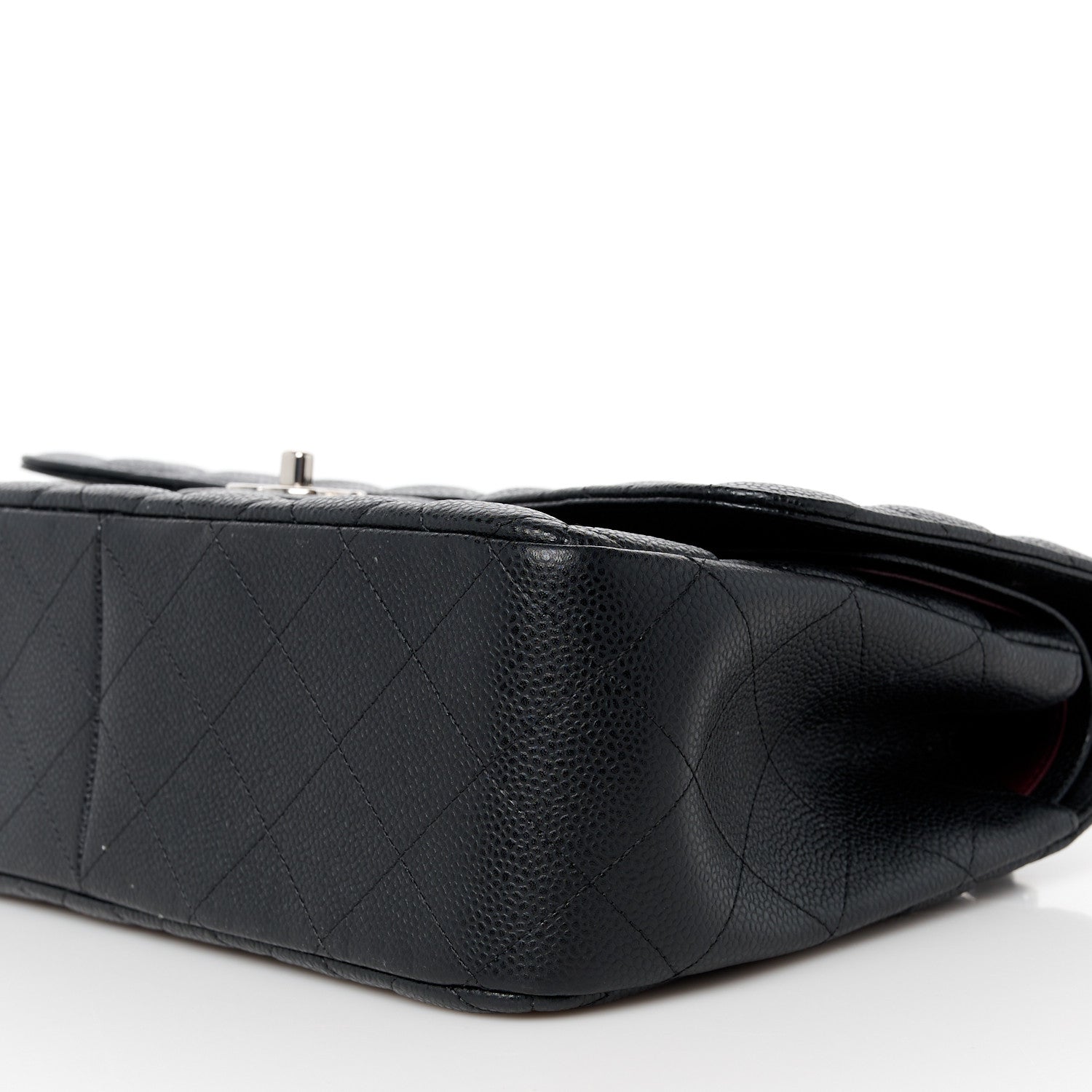 Chanel Caviar Quilted Jumbo Double Flap Black 11 of 11