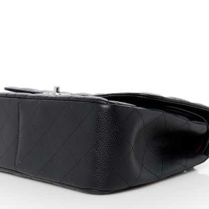 Chanel Caviar Quilted Jumbo Double Flap Black 11 of 11