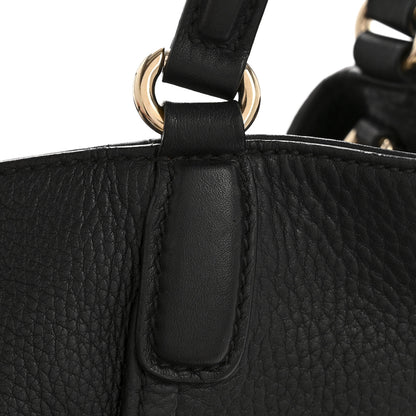 Gucci Pebbled Calfskin Small Soho Shoulder Bag Black 13 of 13