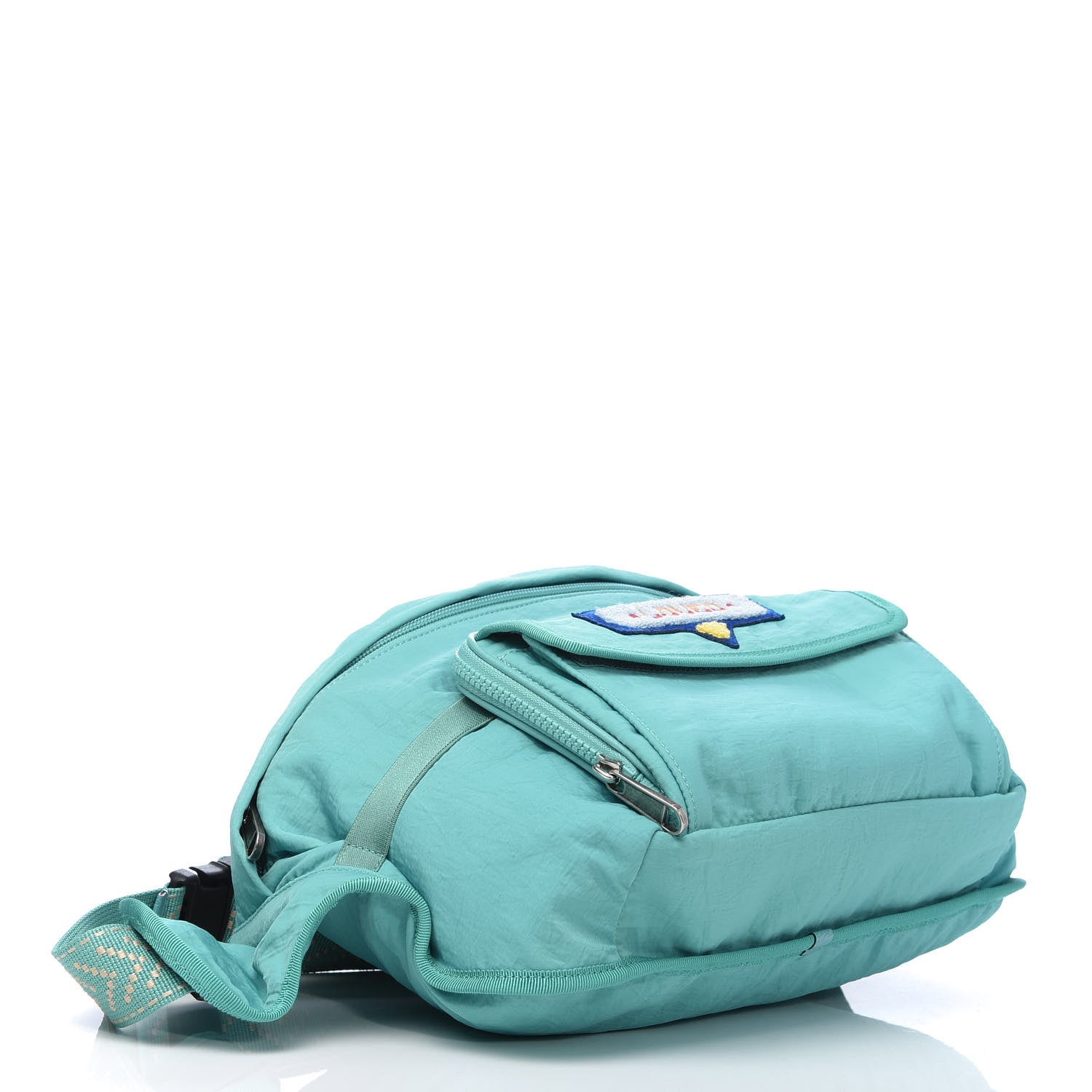 Gucci Nylon 80s Logo Patch Belt Bag Lago 5 of 12