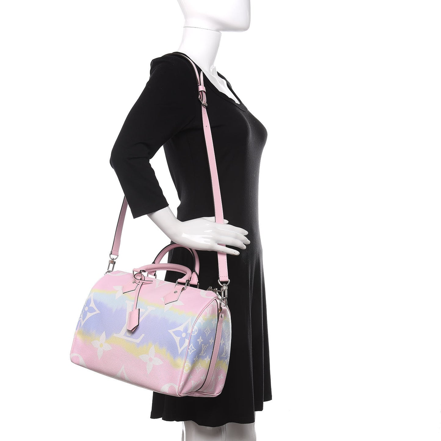 Monogram Escale Speedy Bandouliere 30 Pastel