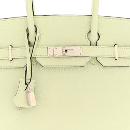 Hermes Epsom Sellier Birkin 30 Vert Fizz 8 of 15