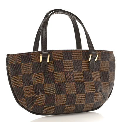 Louis Vuitton Damier Ebene Manosque GM Pochette 2 of 9