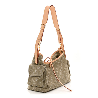 Louis Vuitton Denim CarryAll Cargo PM Khaki 3 of 9
