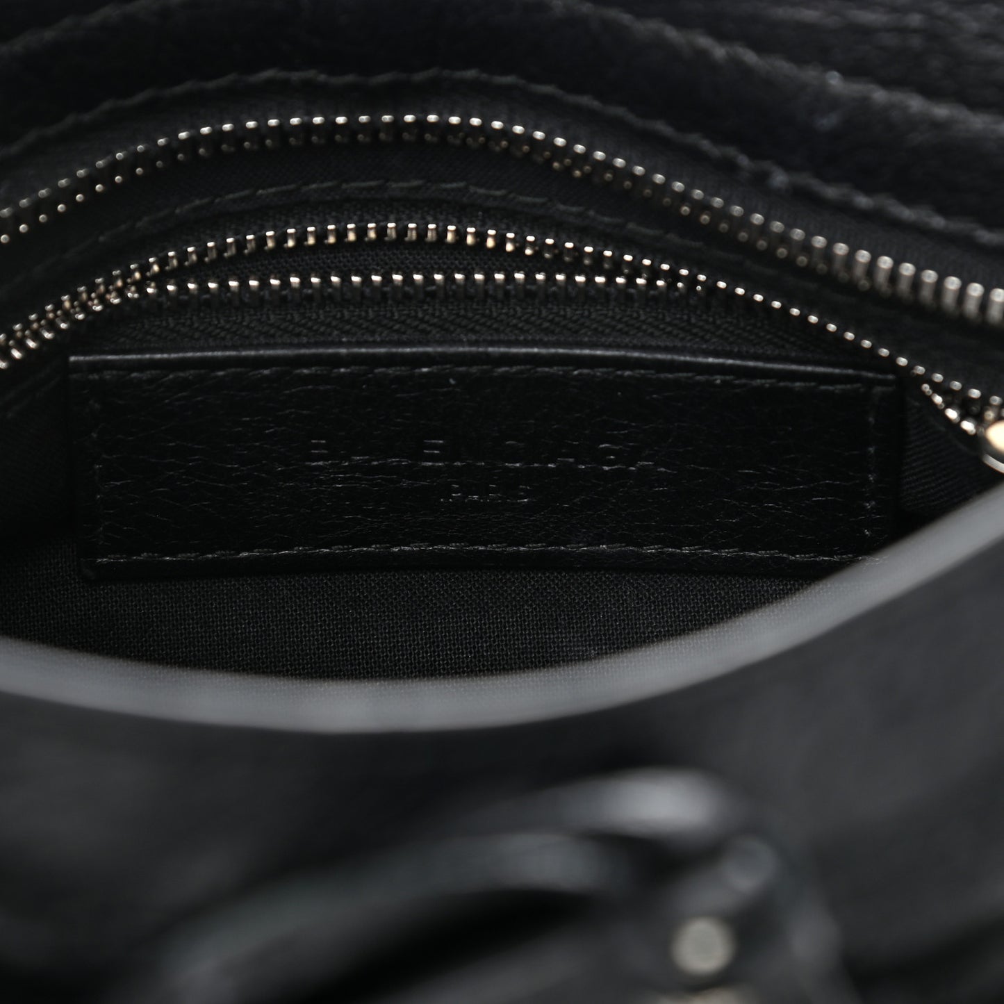 Agneau Giant 12 Silver Hardware Mini City Black