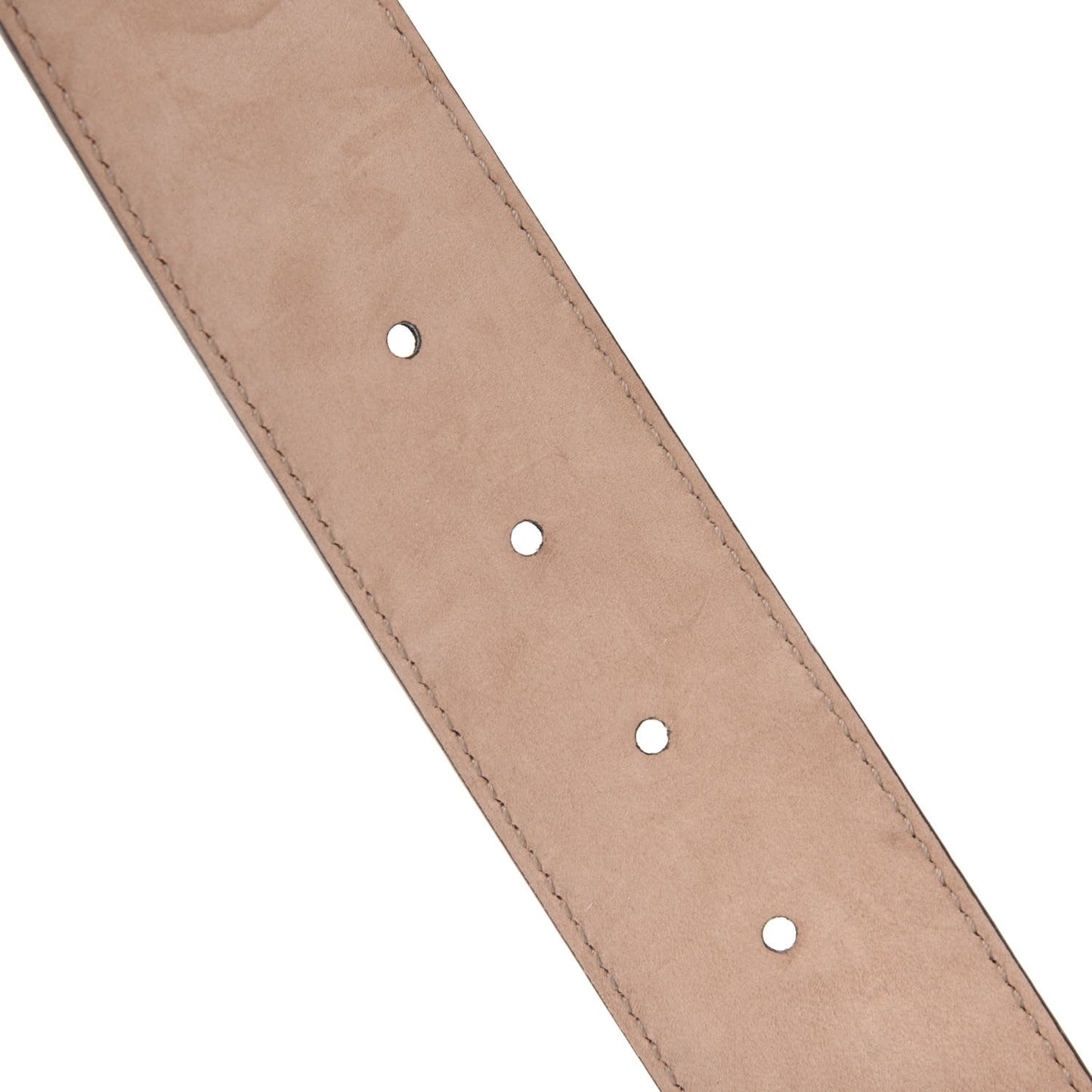 Guccissima Interlocking G Belt 90 36 Grey