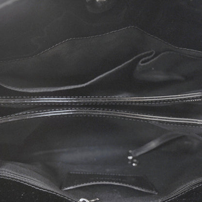 Chanel Patent Quilted Large Just Mademoiselle Black 7 of 10