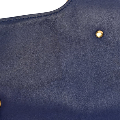 Gucci Velvet Matelasse Medium GG Marmont Shoulder Bag Cobalt Blue 17 of 23