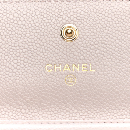 Chanel Caviar Quilted Miss Coco Clutch With Chain Light Purple 6 of 11