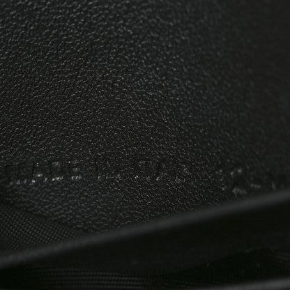 Christian Dior Supple Calfskin Cannage Caro Belt Pouch with Chain  Black Black 7 of 12