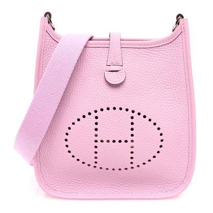 Hermes Taurillon Clemence Evelyne TPM Mauve Sylvestre 1 of 11