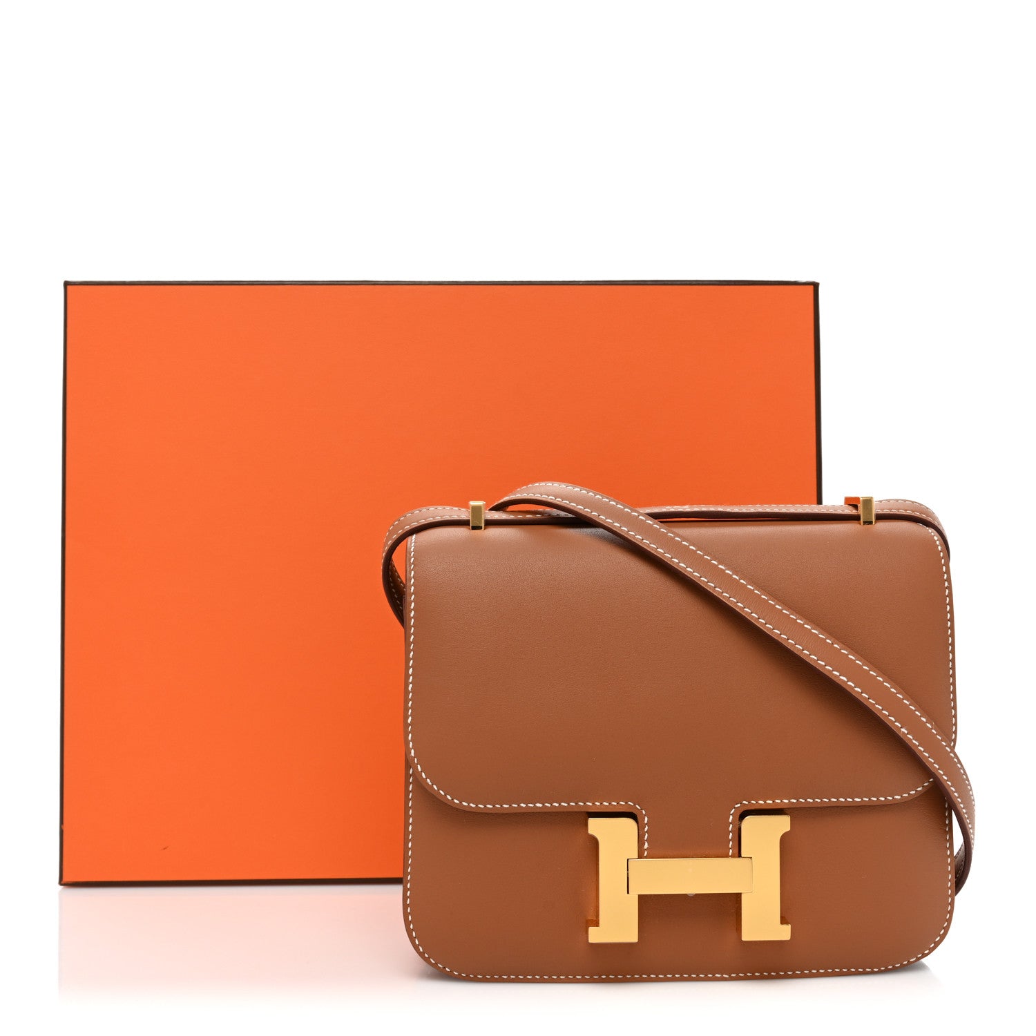 Hermes Swift Constance 18 Gold 9 of 9