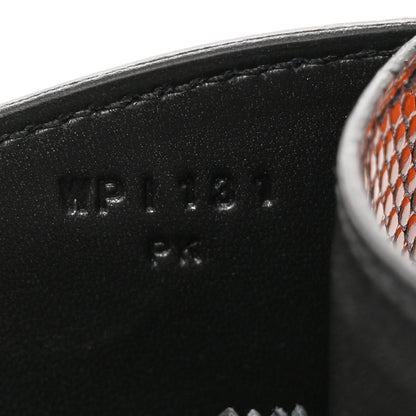 Hermes Lizard Constance 1-24 Black 8 of 14
