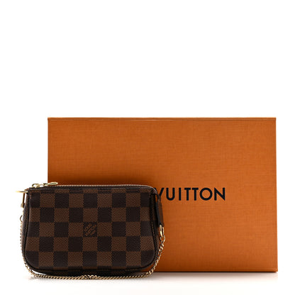 Louis Vuitton Damier Ebene Mini Pochette Accessories 8 of 8