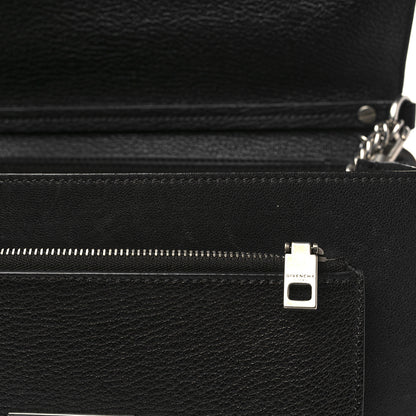 Givenchy Sugar Goatskin Medium GV3 Shoulder Bag Black 5 of 7