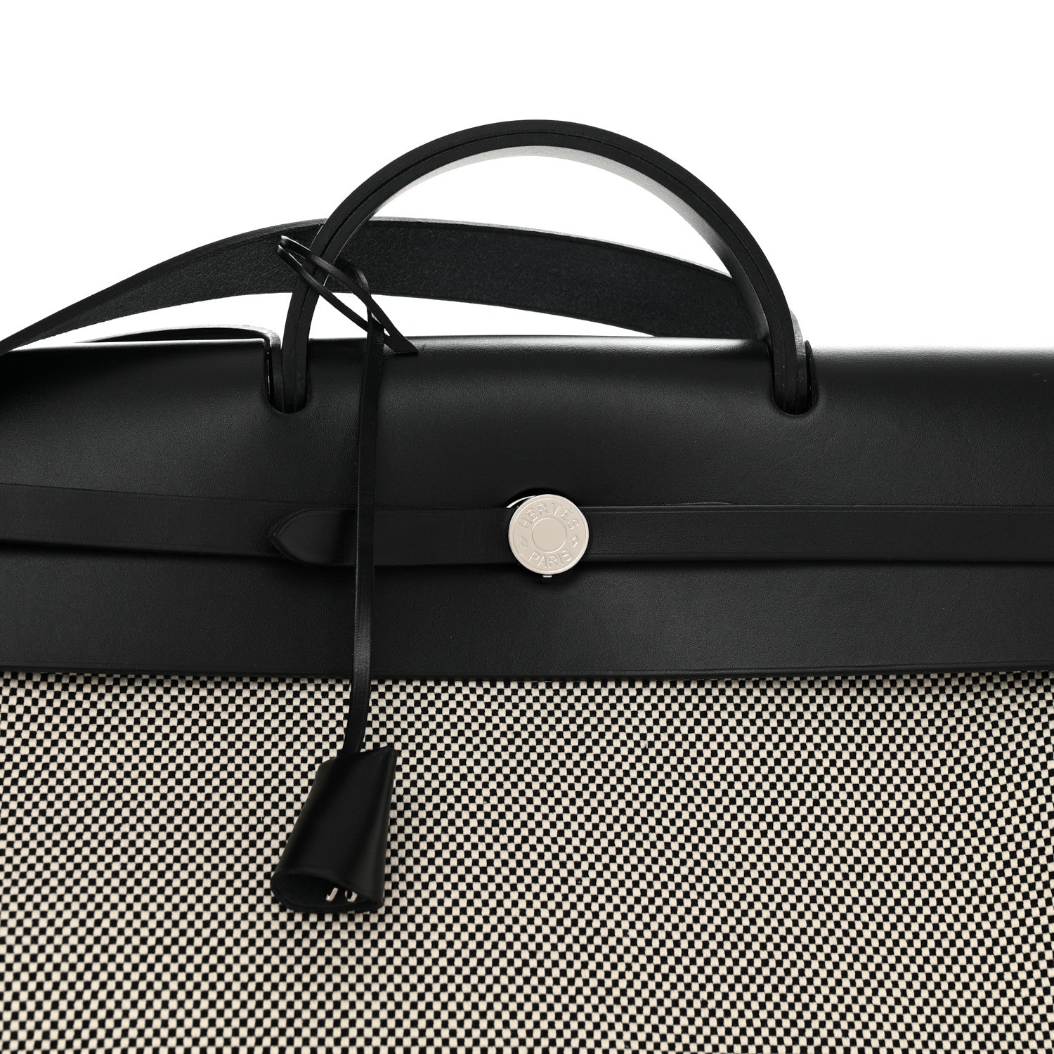 Hermes Criss Viking Vache Hunter Herbag Cabin Zip Retourne 50 Ecru Black 10 of 12
