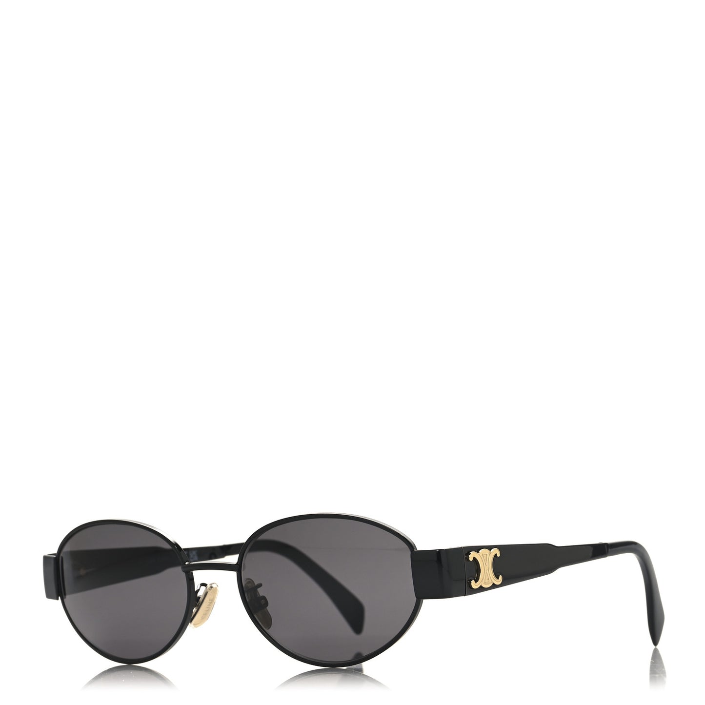 Metal Triomphe 01 Sunglasses CL40235U Black Smoke
