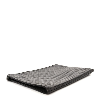 Bottega Veneta Nappa Intrecciato Document Case Ebano 4 of 11